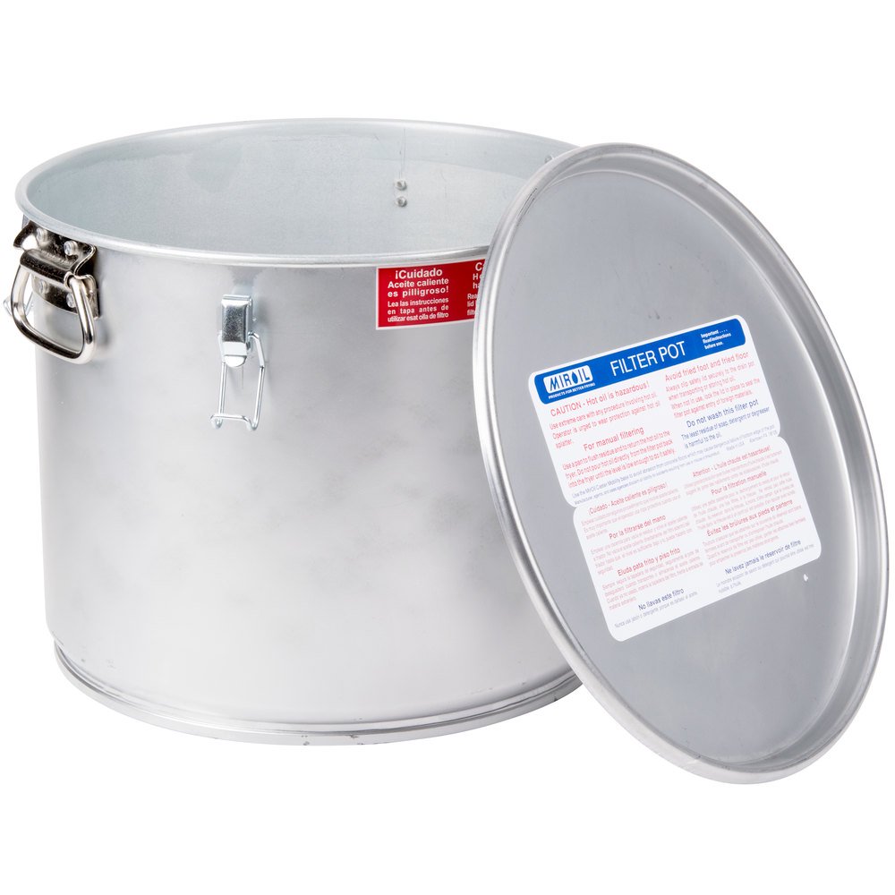 MirOil 40L Grease Bucket & Oil Filter Pot For Filtering of Hot Cooking