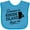 Turquoise, variant on Inktastic Someone in Rhode Island Loves Me Boys or Girls Baby Bib