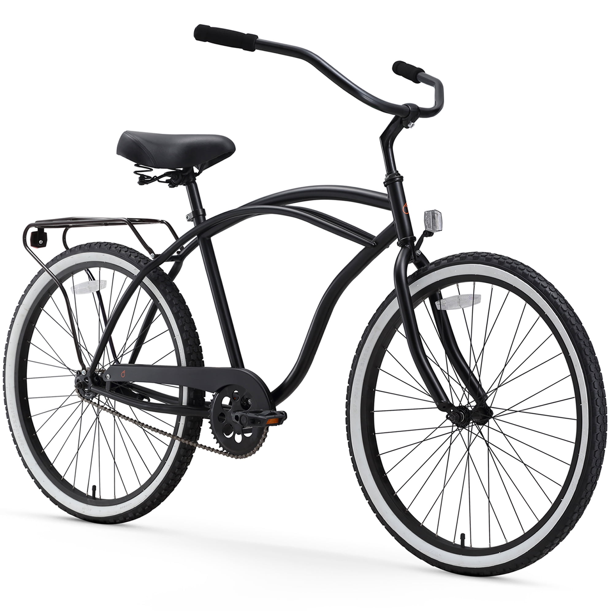 sixthreezero 26 inch 7 speed men's beach cruiser bicycle