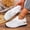 White, variant on Viluyesy Womens Fashion Sneakers, Soft Sole Wedge Heels Breathable Rhinestone 2026 Slip-On Comfortable Shoes Hot Pink