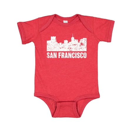 

Inktastic San Francisco Skyline with Grunge Gift Baby Boy or Baby Girl Bodysuit