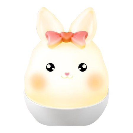 

Aousin USB Rabbit Night Light Colorful Color Change Atmosphere Lamps Bunny Desk Lamp