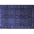 thumbnail image 1 of Ahgly Company Indoor Rectangle Southwestern Blue Country Area Rugs, 7' x 10', 1 of 4