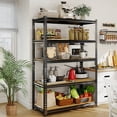 thumbnail image 6 of ZEUKMXOO 5 Tier Heavy Duty Shelving Unit , Adjustable Garage Storage Shelves for Organization, 2250LB Capacity Metal Rack for Garage, Closet, Pantry, Warehouse (60" H×28.5" W×11.8" D), 6 of 7