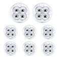 thumbnail image 1 of 8X Furniture Rollers Small Self Adhesive 4 Steel Ball Rollers Wheels 360°, 1 of 1