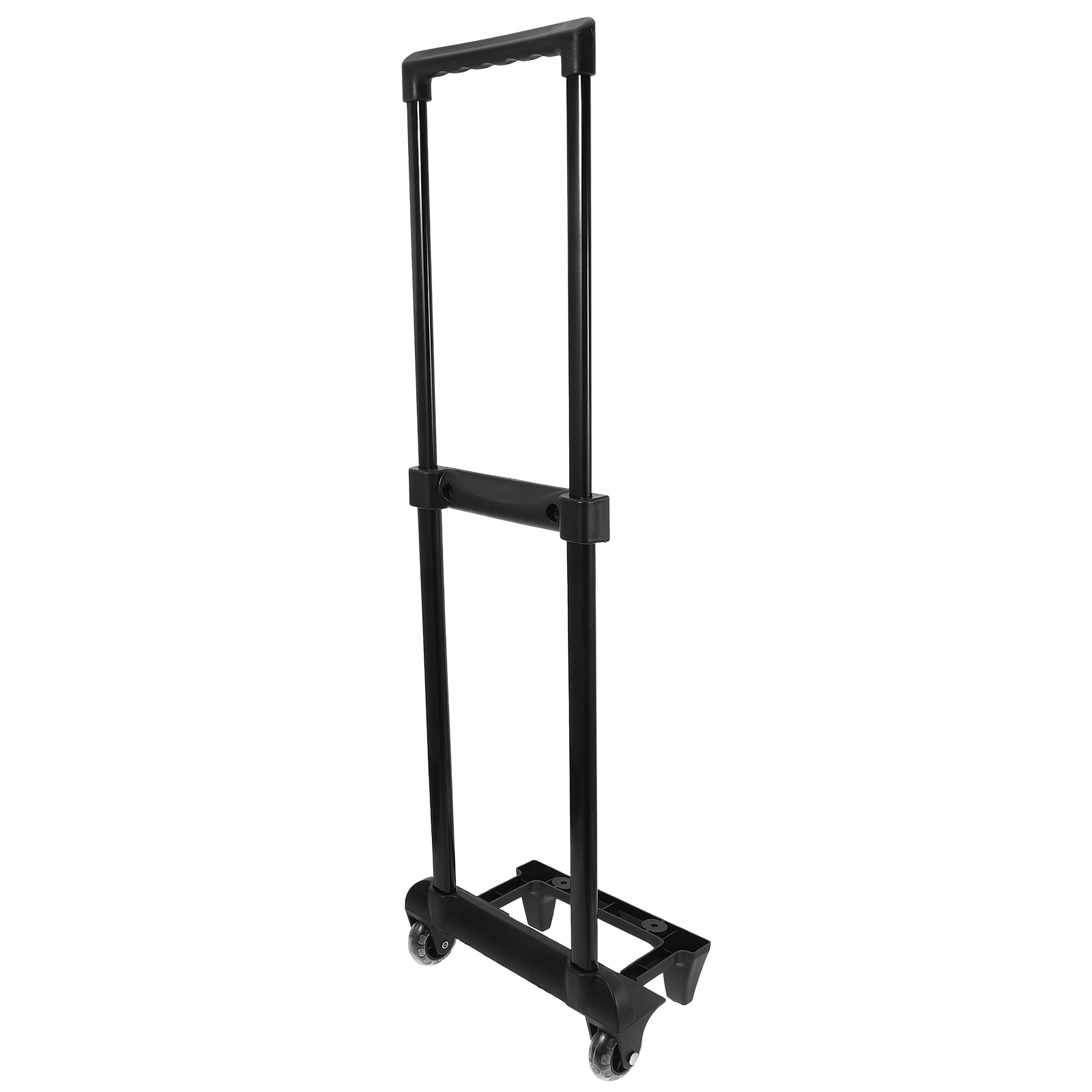 Worgeous 3pcs Heavy Duty Hand Truck with Wheels Ergonomic Handle High Strength Aluminum for Shopping Travel Office Foldable for Space Saving