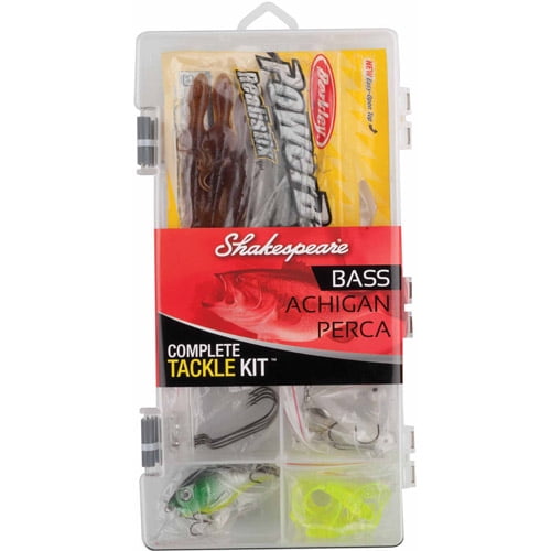 Shakespeare Catch More Fish Bass Tackle Box Kit