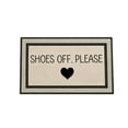 thumbnail image 2 of Summercome Shoes Off Please Door Mat, Cute Welcome Front Door Mat Indoor Outdoor Entrance, Artificial Remove Your Shoes Doormat Rugs for Porch Entry Patio Kitchen Decor, 30x20in, 2 of 7