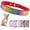 1Colorful red, variant on Small Dog Collar, Bling Rhinestone Diamond Fancy Crystal Glitter Pretty Jewel Pet Puppy Collars for XXS XS Small Medium Large Breed Girl Female Dogs Cats