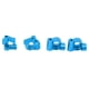 thumbnail image 3 of Asiento delantero tipo C de aleación de aluminio con kit de copa de eje trasero para camión Losi MiniT 2.0 2WD 1/18 (azul), 3 of 14