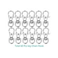 thumbnail image 1 of 120 Pcs/ensemble Crochets Pivotants Porte-Clés Boucles Assortiment Assortiment Design Simple Kit Porte-Clés Clips Accessoires de Bricolage Pièce de Rechange, 1 of 6