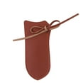 thumbnail image 2 of Funda de cuero con aislamiento térmico para mango de olla, soporte para mango, cubiertas de mango de hierro fundido, agarradera, cubierta para mango de olla, 2 uds., 2 of 5