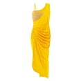 thumbnail image 4 of DHFJKG Women Dresses Sequin Side Slit Asymmetrical One Shoulder Party Maxi Dress Elegant Evening Gown Trendy Dresses, 4 of 6