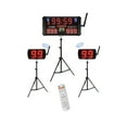 thumbnail image 2 of LED Scoreboard With Synchronized Countdown Timer And Easy-to-use Control Modes For Basketball Court, Point Tracker ,Easy to Use, 2 of 7