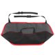 thumbnail image 1 of Soporte Universal de bolsillo de red para coche entre asientos, bolsa de red de almacenaje, barrera para mascotas, accesorios interiores de coche, Color negro con borde rojo, 1 of 5