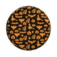 thumbnail image 3 of Spare Tire Cover, halloween bat witch Wheel Cover Tire Covers for Trailers Car Truck Camper Universal Tire Covering Fits Diameter 15 inch, 3 of 7