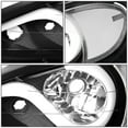 thumbnail image 5 of NUVISION for 99-05 Pontiac Grand AM LED DRL Headlights Black Housing Clear Corner, 5 of 9