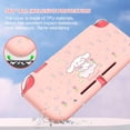 thumbnail image 2 of KOMI Protective Case Design for Switch Lite, TPU Cover Case Cute Rabbit Animal Pattern Shock-Absorption Design Hard Cover with 2 pcs Thumb Grips - Pink 3 Rabbit, 2 of 9