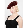 thumbnail image 5 of 2Chique Boutique Women's Sequin Winter Fashion Beret, 5 of 5
