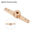thumbnail image 4 of Aluminio Aleación Dirección Servo Brazo Cuerno Repuesto Piezas 4,1mm Dorado Tono para RC Modelo, 4 of 4
