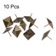 thumbnail image 2 of Clavos de Tapicería Unique Bargains con Cabeza Cuadrada de 30mm Tono Bronce 10Pcs, 2 of 4