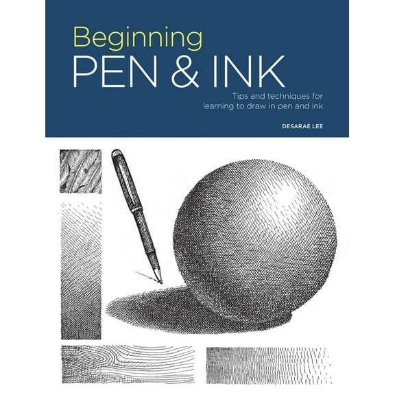 Portfolio Portfolio: Beginning Pen & Ink: Tips and Techniques for Learning to Draw in Pen and Ink, Book 9, (Paperback)