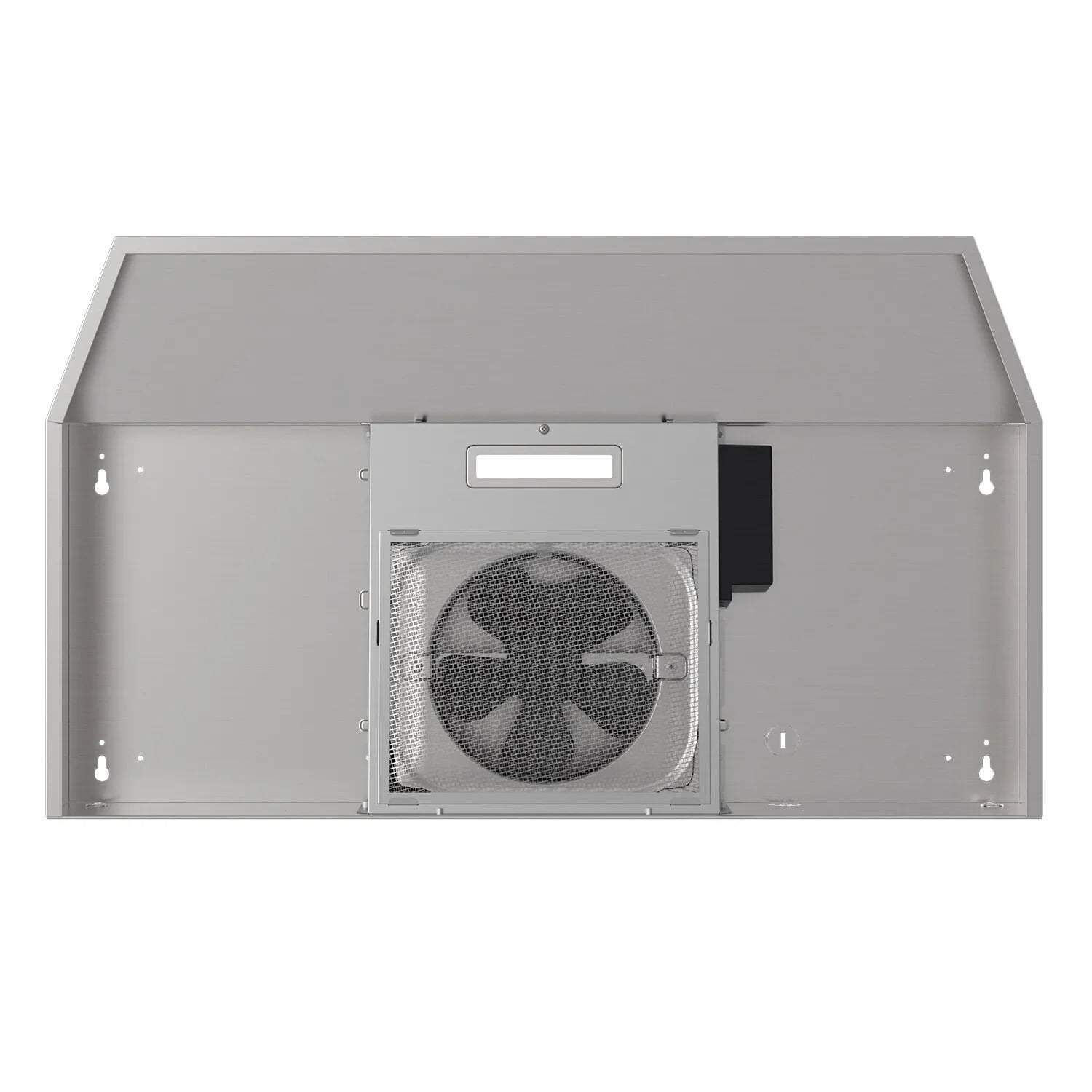 Zomagas 30 inch Under Cabinet Range Hood Kitchen Cooking Vent 230CFM Duct Convertible,Silver