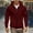 #Wine, variant on DPTALR Men's Solid Color Hooded Zip-Up Casual Outwear with Pockets,Long Sleeved,Black,Big and Tall Men L