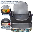 thumbnail image 3 of Bolsa Térmica para Almuerzo de Doble Piso YOYTOO Fútbol para Niños, 3 of 8