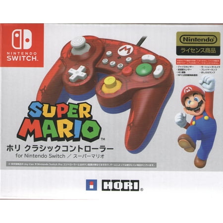 Hori Classic Mario Gamecube Style Controller for Nintendo Switch