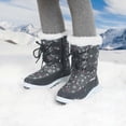 thumbnail image 6 of Apakowa Kids Girls Boys Insulated Faux Fur Winter Warm Snow Boots (Toddler/Little Kid), 6 of 8