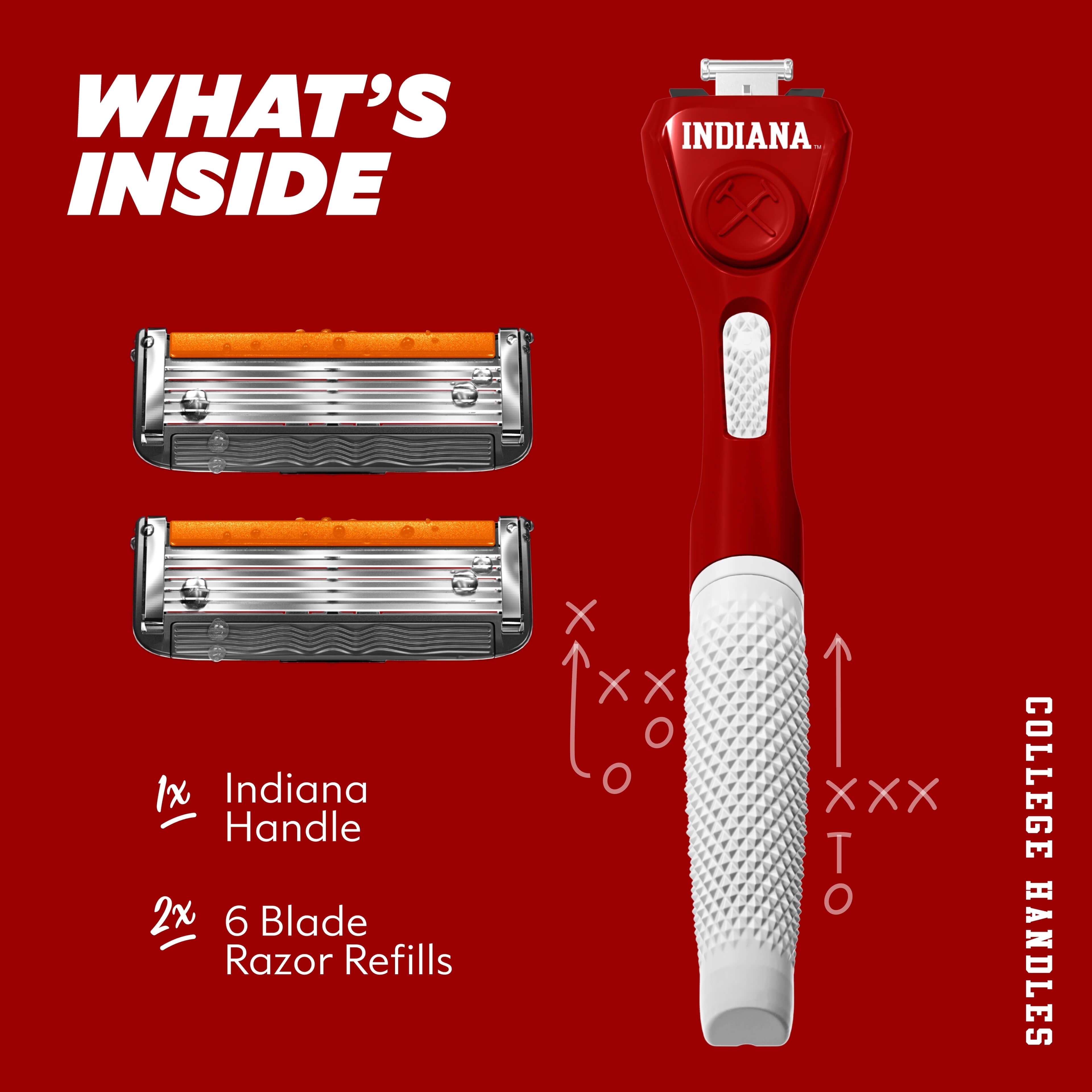 Dollar Shave Club Indiana 6-Blade Razor Starter Set