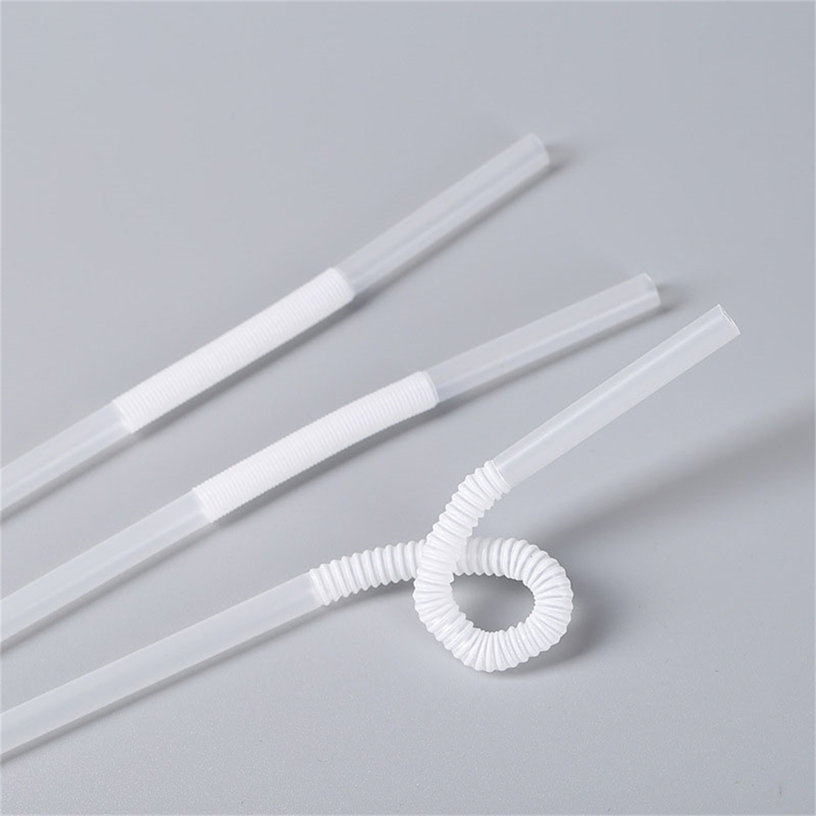PRINxy Bendable Disposable Drinking Straws Flexible Party Disposable