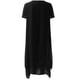 thumbnail image 5 of Moda casual mujer casual manga corta con cuello en v sólido irregular vestidos largos vestido Pompotops  ghjkhdj16985, 5 of 5