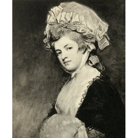 Mrs Robinson After The Painting By Romney Mary Perdita Robinson 1757 Or 1758 To 1800 English Poet Novelist And Actress Canvas Art - Ken Welsh  Design Pics (24 x (Best Indian Actress Pics)