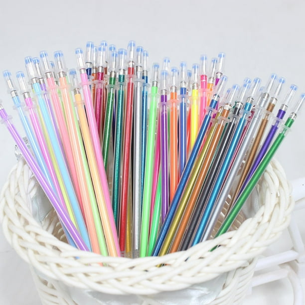 Neon glitter gel pens deals