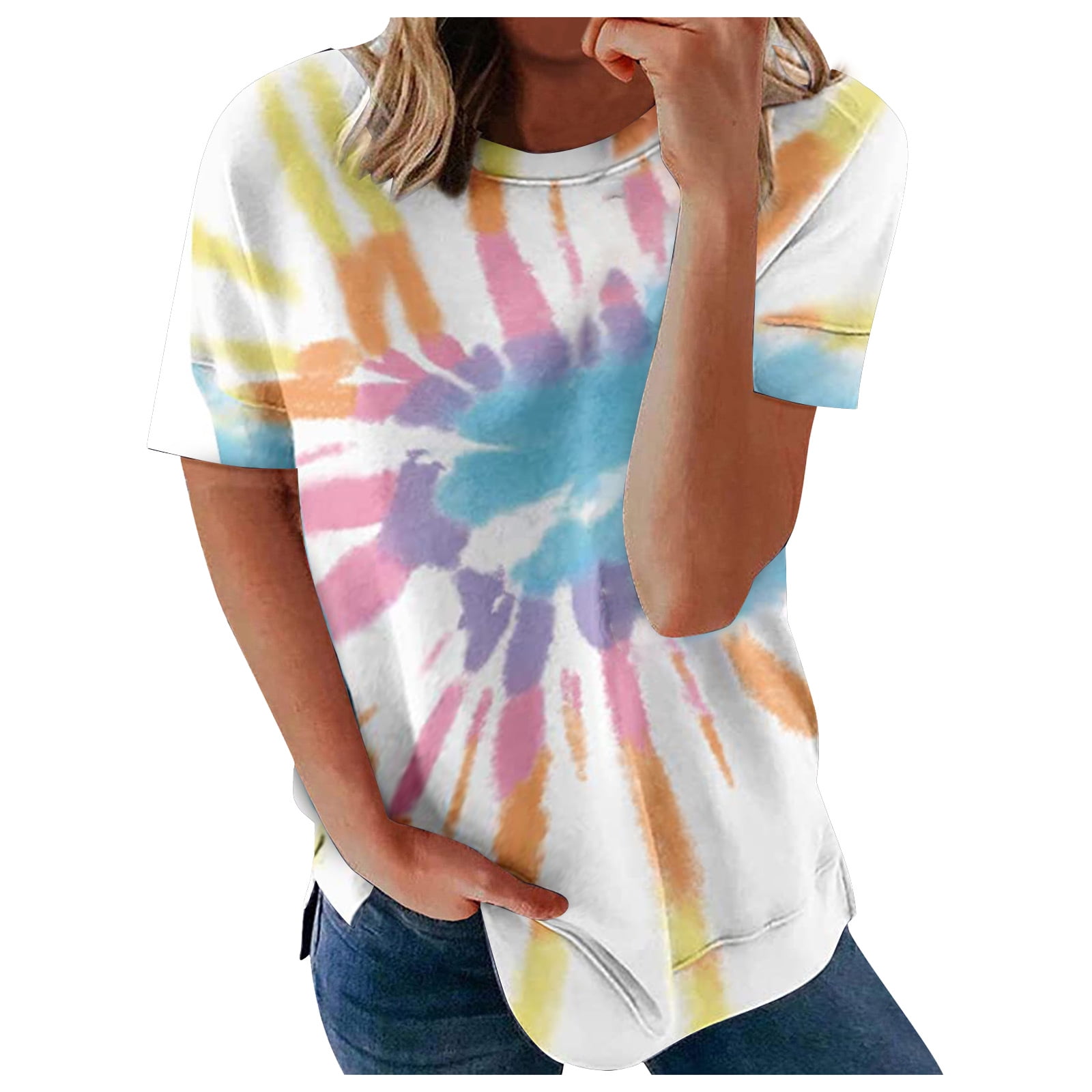 tie dye shirts for sale walmart
