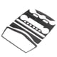 thumbnail image 4 of Console AC CD Panel Cover Carbon Fiber Conditioner Switch Decorative Sticker Fit for 370Z Z34 2009‑2020, 4 of 5