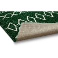 thumbnail image 3 of Well Woven Nomad Parley Modern Moroccan Trellis Green 5'3" x 7'3" Shag Area Rug, 3 of 6