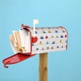 thumbnail image 4 of Lsque Color Ships Mailbox Cover Standard Size ,Magnetic Mailbox Covers Post Wraps Letter Box Cover -21x18 in, 4 of 9