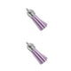 thumbnail image 2 of Llavero encantos Injueey 28 piezas Borla decoración DIY Púrpura claro 2Conjunto, 2 of 6