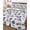 Black White, variant on Quilts Queen Size Bedding Set, Farmhouse Castle Reversible Summer Quilt 3 Pieces, Country Black Tree Vintage Plants Garden Lightweight Bedspreads Coverlets with 2 Pillow Shams for All Seasons