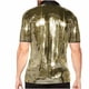 thumbnail image 3 of pstuiky Camisas casuales de manga corta para hombre, Camiseta de manga corta con cuello redondo y rosca para hombre, color liso, manga corta, cuello redondo. camisas casuales para hombre xl, 3 of 3