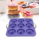thumbnail image 1 of Molde para donas de silicona resistente al calor, moldes para magdalenas antiadherentes, juego de moldes para hornear donas, molle para donas de 9 cavidades para pasteles,, 1 of 7