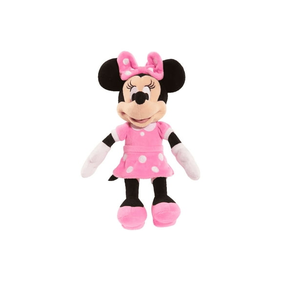 Minnie Happy Helper Bean Plush - Minnie in Pink Dress