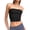 Black, variant on Women'S Tube Tops Strapless Crop Tops Basic Backless Sleeveless Going Out Outfits Summer Clothes Camel Color S