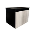 thumbnail image 1 of Mueble Gabinete para Baño Sin Lavamanos Y Monomando 05 (Negro Mate/Encino Polar) DECOMOBIL GABINETE 05, 1 of 4