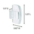 Command Outdoor Light Clips, Damage Free Hanging Outdoor Light Clips