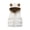 Beige, variant on EnJoCho Toddler Bear Ear Hooded Puffer Vest, Zip Up Sleeveless Padded Outerwear with Pockets, Warm Winter Bodywarmer, Boys Girls Lightweight Layering Jacket for outdoor daily wear