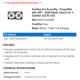 thumbnail image 2 of Auxiliary Fan Assembly - Compatible with 2007 - 2009 Toyota Camry 2.4L 4-Cylinder 2AZ-FE GAS 2008, 2 of 2